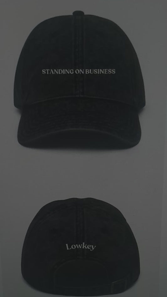 Standing on business cap🤏