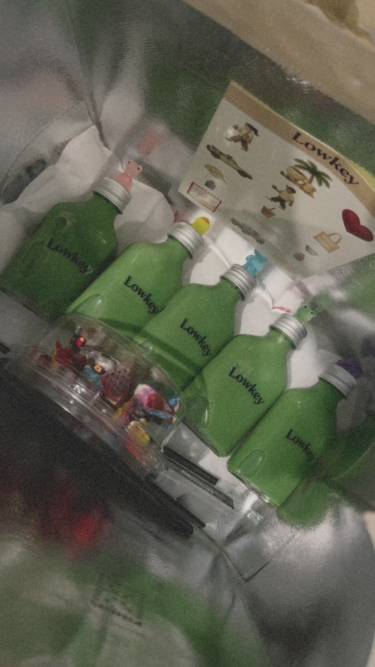 10 Matcha Plastic Mini Bottles✨